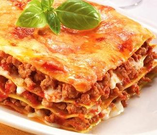 Lasagna de pollo/carne